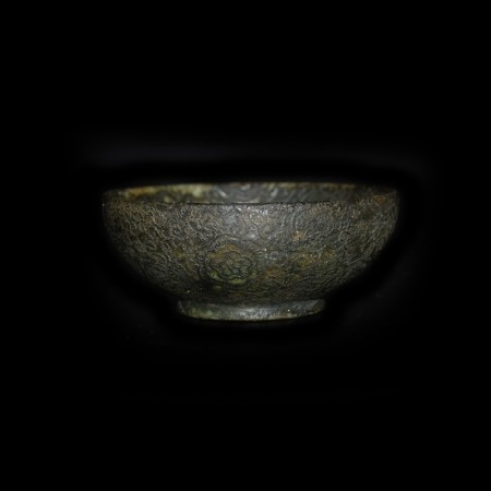 Antike chinesische Opferschale aus Stein