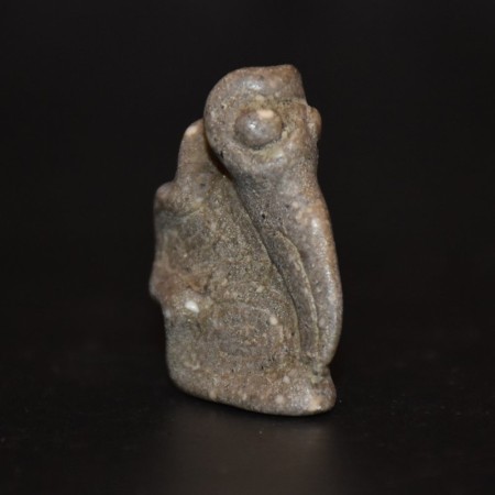 Antikes Taino Vogel Stein Amulett
