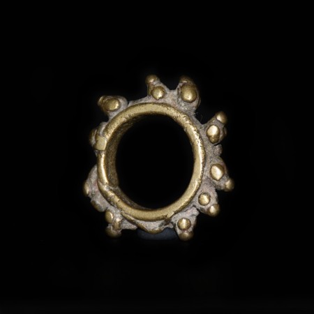 Antiker Tribal Messing Ring