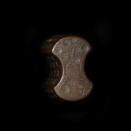 Antikes Edo Bronze Gewicht