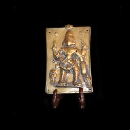 Antike Indische Götter Platte