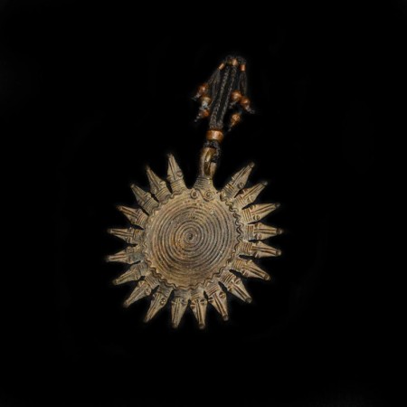 Antikes Bronze Gan Sonnen Amulett 
