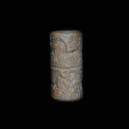 Riesige islamische Bronze Siegelperle