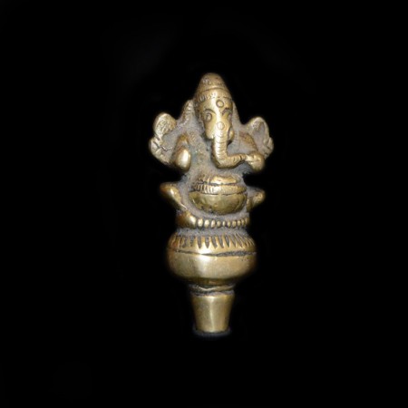 Antiker Messing Ganesha