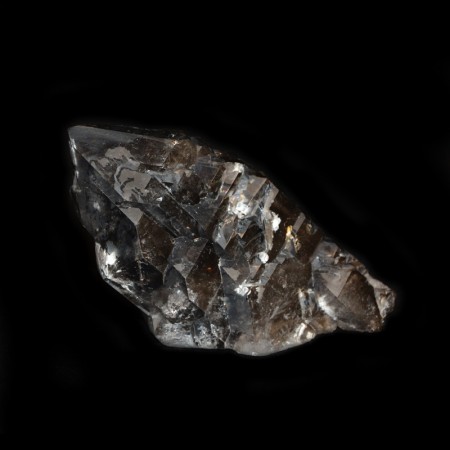 Grosser schwarzer Skelett-Bergkristall aus Brasilien