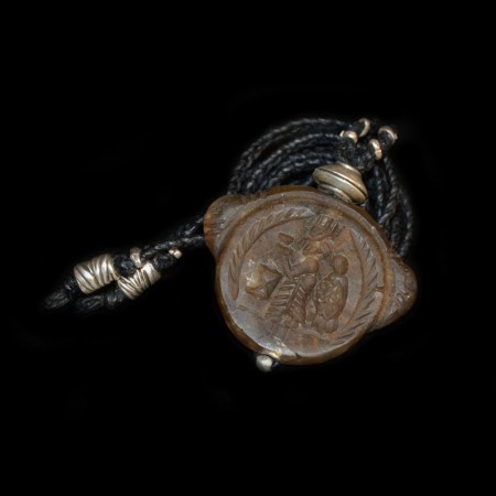 Antikes Bergkristall-Amulett