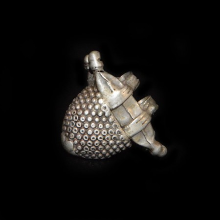Antikes Tribal Silber Amulett aus Indien