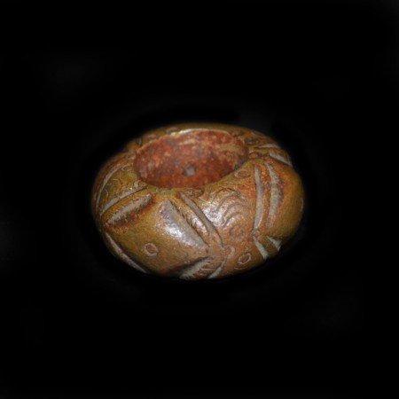 Antike Kupfer Ring Amulett